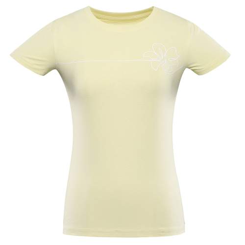 ALPINE PRO Dámské bavlnené triko NORDA garden glade varianta pa XL, Zelená