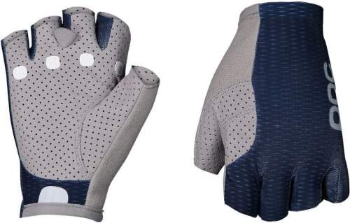 POC Cyklistické rukavice krátkoprsté AGILE SHORT modrá/šedá XS