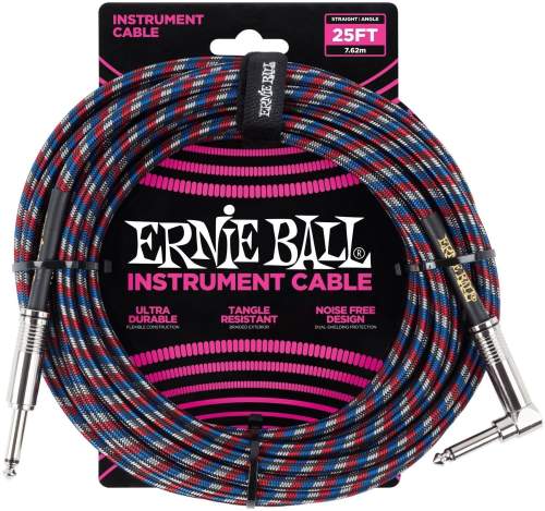 Ernie Ball P06063 Multi 7,5 m Rovný - Lomený