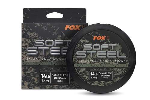 Fox Vlasec Soft Steel Fleck Camo Mono 1000m - 0,40mm 10,9kg