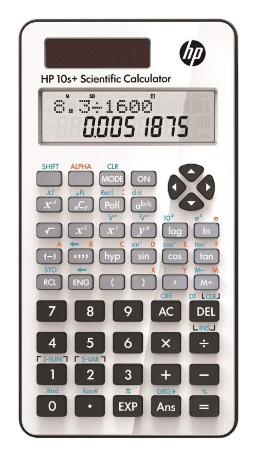 HP 10s+ Scientific Calculator CALC