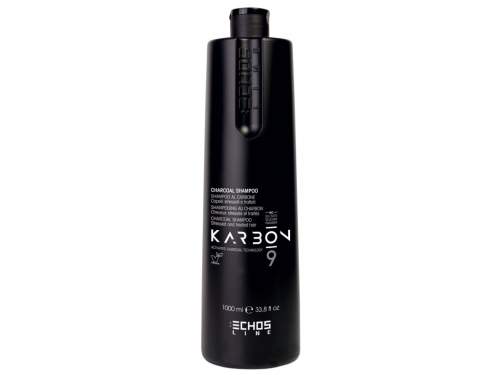 Echosline Karbon 9 Šampon na vlasy s aktivním uhlím 1000 ml
