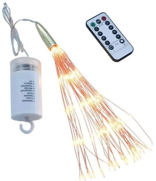 X-Site LED světelný řetěz ohňostroj YHD-002 18 m bílý