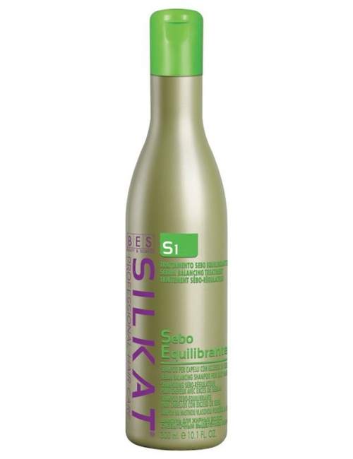 BES Silkat S1 Seboequilibrante šampon na mastné vlasy 300 ml