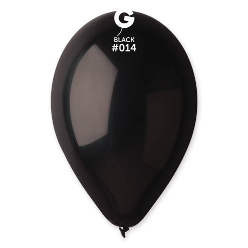 Gemar Balloons Balonky 26 cm - černé 100 ks