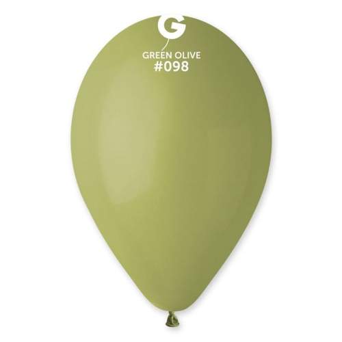 Gemar Balloons Balonky 26 cm - olivové 100 ks