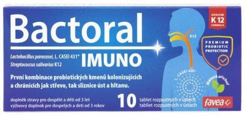 Favea Bactoral Imuno 10 tablet