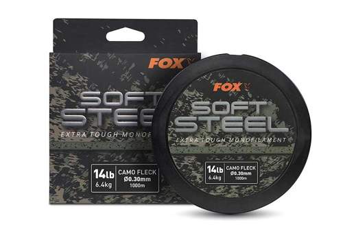 Fox Vlasec Soft Steel Fleck Camo Mono 1000m - 0,35mm 8,2kg
