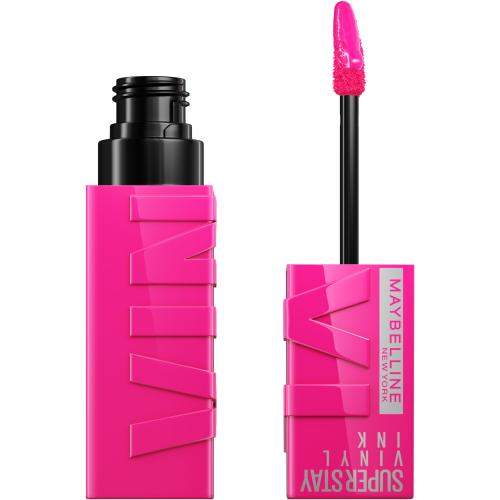 Maybelline Superstay Vinyl Ink Liquid dámská dlouhotrvající lesklá tekutá rtěnka 4.2 ml odstín růžová