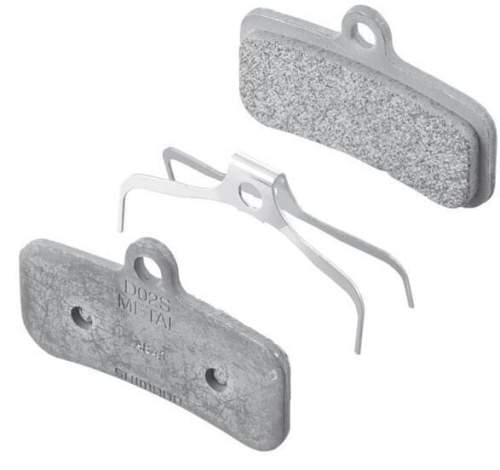 SHIMANO brzdové destičky BRAKE PADS D02S stříbrná