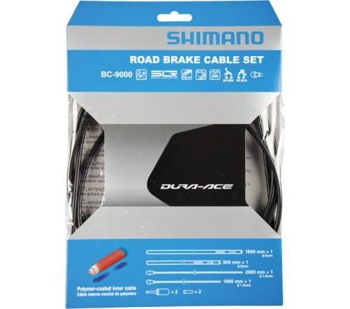 SHIMANO brzdová kabeláž BC9000 DURA ACE černá