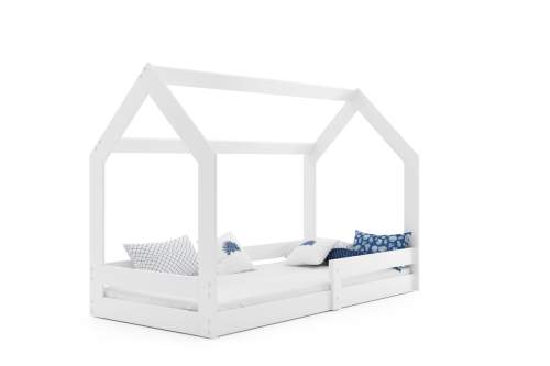 Dětská postel Domek 1 - 1 osoba, 80x160 – Bílá