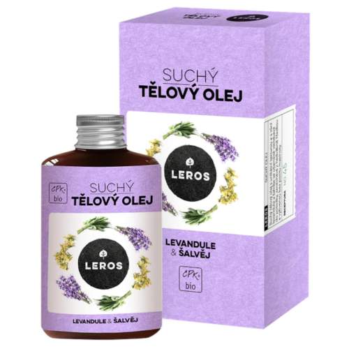 LEROS Tělový suchý olej Levandule & šalvěj 100 ml