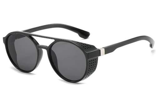 Blingstar Designové sluneční brýle Steampunk Black