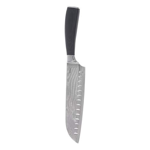 Orion Nůž santoku kuchyňský damašková ocel/pakka 18,5 cm