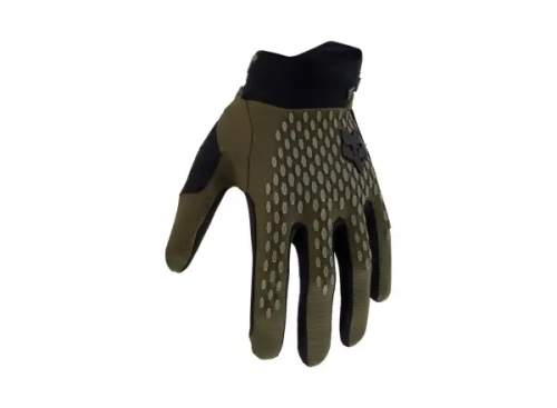 FOX Cyklistické rukavice dlouhoprsté - DEFEND - zelená XL