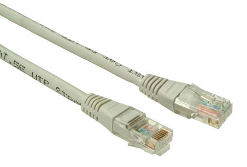 SOLARIX patch kabel CAT6 UTP PVC 15m šedý non-snag proof 28411509