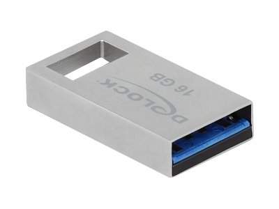 DeLOCK 54069 USB paměť 16 GB USB Typ-A 3.2 Gen 1 (3.1 Gen 1) Stříbrná