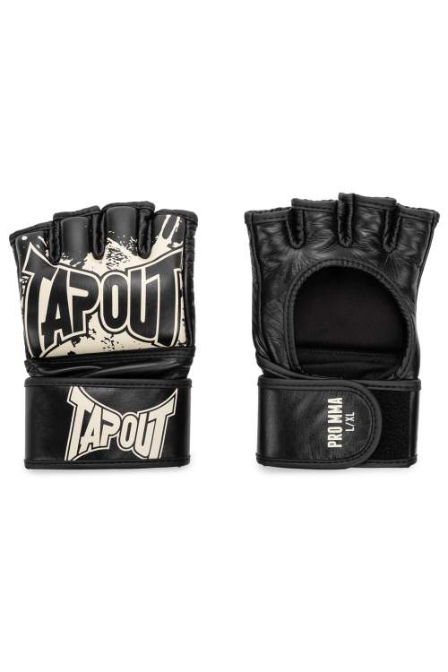 Tapout Leather MMA pro fight gloves