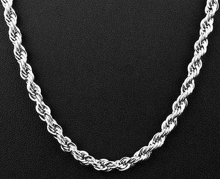 Blingstar Řetízek ROPE z chirurgické oceli - 60 x 0.5 cm - N131