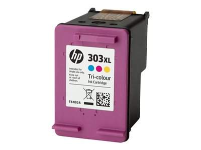 HP 303 tříbarevná inkoustová náplň T6N03AE