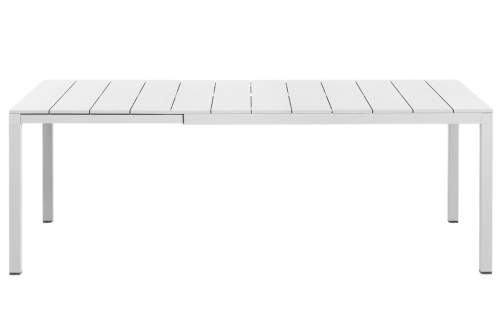NARDI rozkládací aluminiový stůl RIO ALU 140 Bianco
