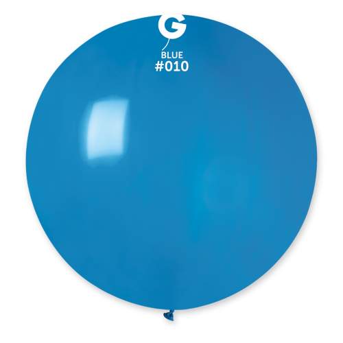 Smart Gemar Kulatý pastelový balonek 80 cm modrý 25 ks