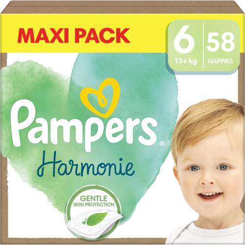 Pampers Harmonie Baby vel. 6 58 ks 13kg+
