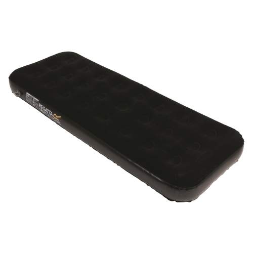 Regatta Flock Airbed Sgl Black