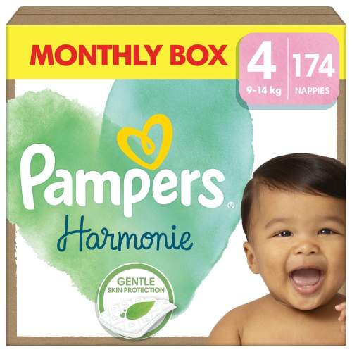 Pampers Harmonie Baby vel. 4 174 ks 9kg-14kg