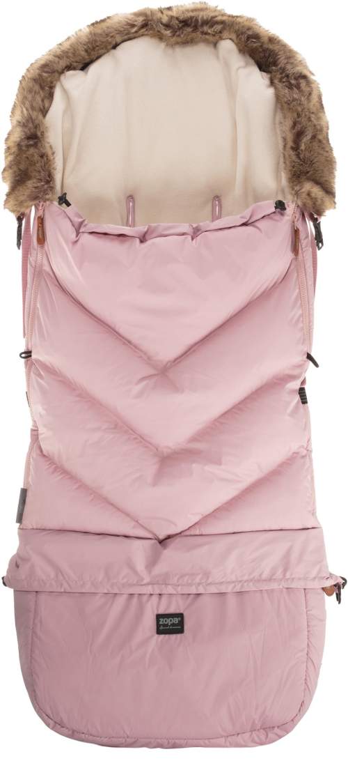 ZOPA Zimní fusak Fluffy Combi Old Pink