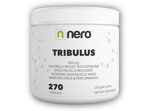 Nero Tribulus Terrestris, Kotvičník Zemní, 270 kapslí / na 9 měsíců 8594179511174