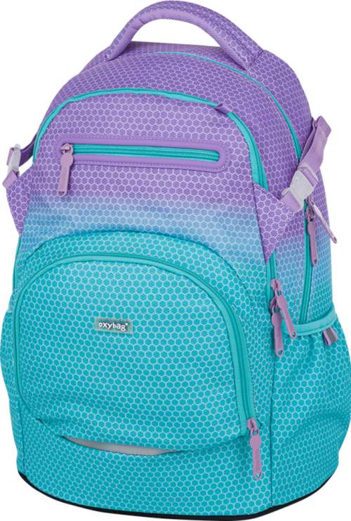 Oxybag Školní batoh OXY Ombre Modro-růžový