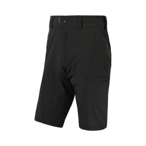 SENSOR HELIUM LITE pánské kalhoty krátké volné true black XL