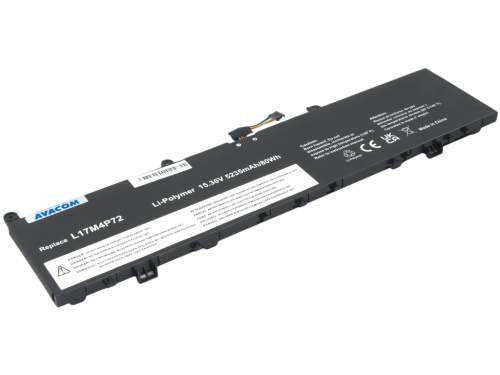 AVACOM Náhradní baterie Lenovo ThinkPad P1 Gen.1, Gen2. Li-Pol 15,36V 5235mAh 80Wh NOLE-P1-61P