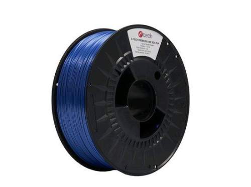 C-TECH PREMIUM LINE tisková struna  Silk PLA 1,75mm 1kg signální modrá 3DF-P-SPLA1.75-5005