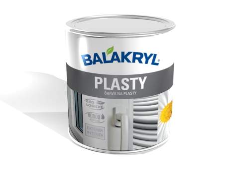 BALAKRYL PLASTY barva na plasty 0.7 kg Bílý