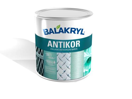 BALAKRYL ANTIKOR základní antikorozní barva na kov 2.5 kg 0100 Bílá