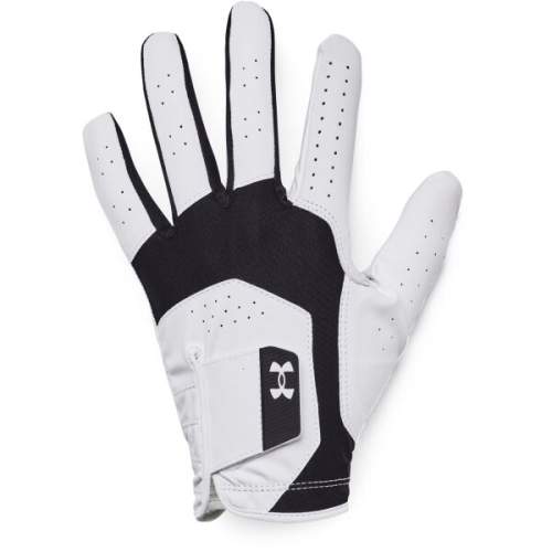 Under Armour Iso-Chill pánská kožená golfová rukavice, bílá/černá, levá, vel. ML