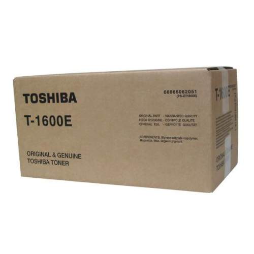 Toshiba Originální toner T1600E, černý, 2x5000 stran, ...