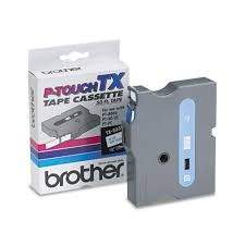 Brother Páska do tiskárny štítků TX-253, 24mm, modrý/bílý, O
