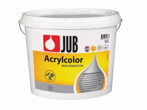 JUB Acrylcolor akrylátová fasádní barva 0.75 l Bílá
