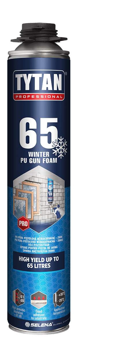 TYTAN 65 PU montážní pěna pistolová zimní 870 ml