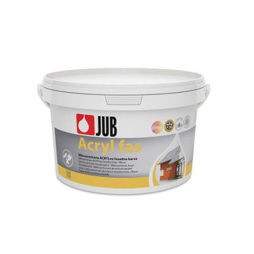JUB Acryl fas mikroarmovaná akrylátová fasádní barva 2 l Bílá