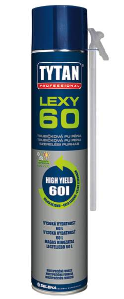 TYTAN LEXY 60 polyuretanová pěna trubičková 860ml