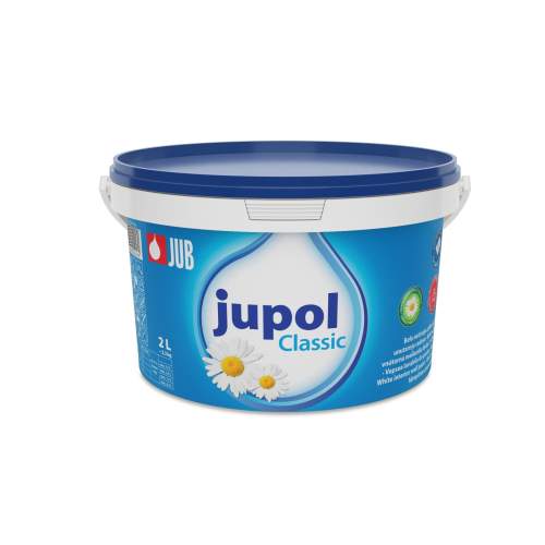 JUB JUPOL Classic bílá vnitřní malířská barva 2 l Bílá
