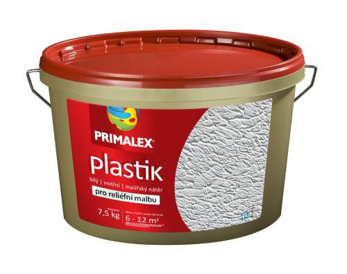 PRIMALEX plastik bílý vnitřní malířský nátěr 15 kg Bílá