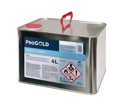 ProGold ředidlo S 6006 pro olejové a syntetické barvy 3.4 l