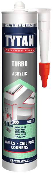 TYTAN Akryl Tmel Turbo bílý 280 ml