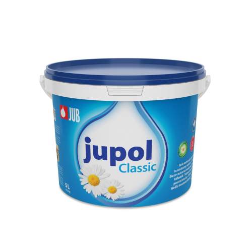 JUB JUPOL Classic bílá vnitřní malířská barva 5 l Bílá